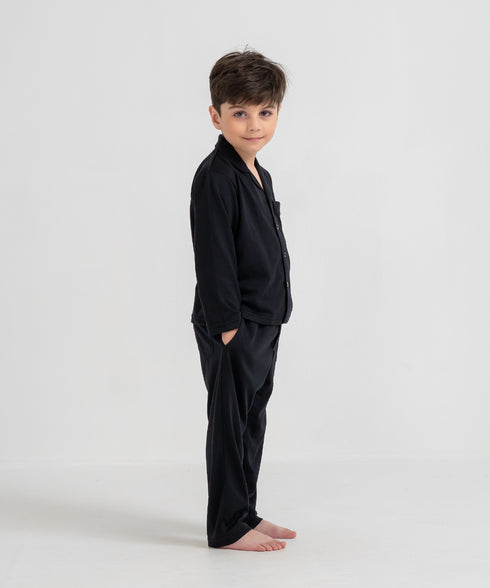 Kids' Button Down Pajama Set